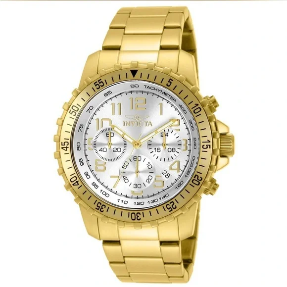 New in Box Invicta Gold Tone Men's Watch - Picture 3 of 5